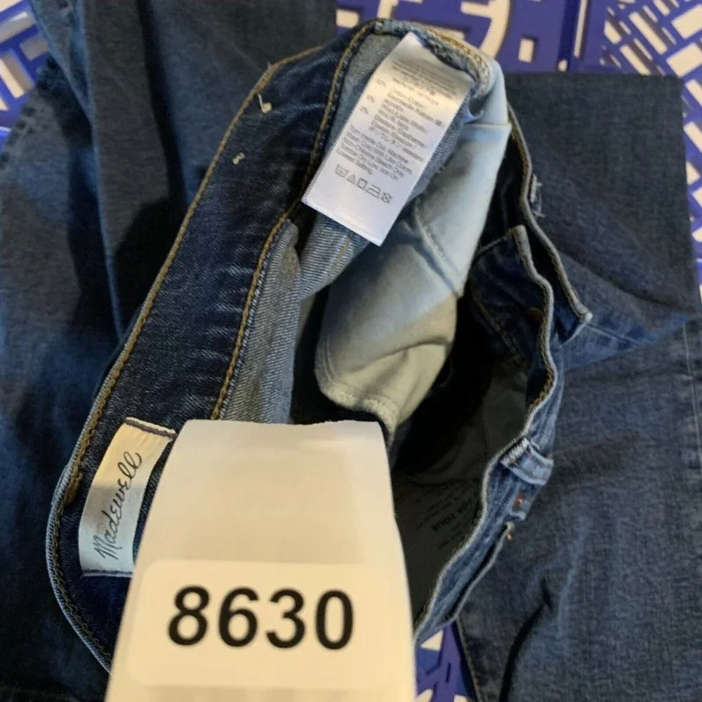Madewell‎ The Perfect Vintage Jeans Women's 27 Blue Denim Stretch High-Rise 8630
